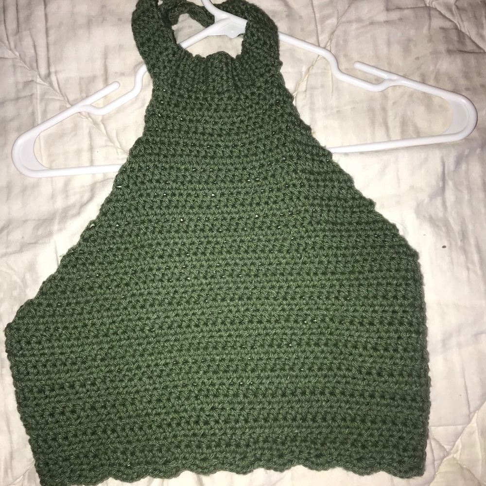 Handmade crochet shirt